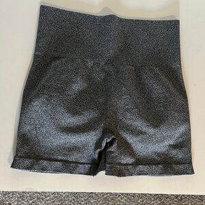 Gray Stretchy Athletic Shorts for Performance
